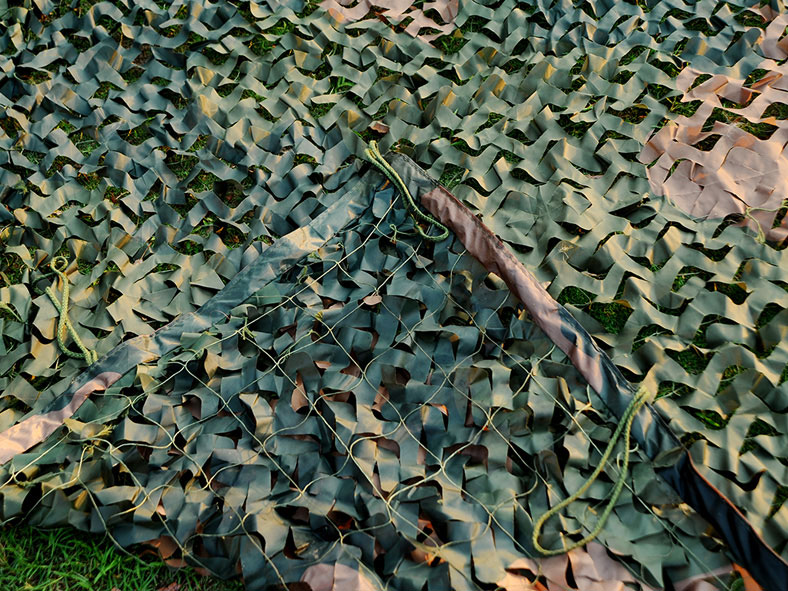 三色印花迷彩偽裝網